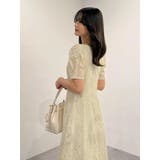 レースパイピングロングワンピース | MERCURYDUO | 詳細画像31 