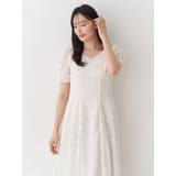 レースパイピングロングワンピース | MERCURYDUO | 詳細画像8 