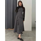 ギャザードレープドッキングワンピース | MERCURYDUO | 詳細画像12