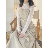 ギャザードレープドッキングワンピース | MERCURYDUO | 詳細画像7