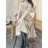 ギャザードレープドッキングワンピース | MERCURYDUO | 詳細画像8