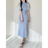 異素材スリーブリブマーメイドワンピース | MERCURYDUO | 詳細画像13 