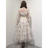 トワルドジュイボウタイウエストリブワンピース | MERCURYDUO | 詳細画像30