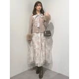 トワルドジュイボウタイウエストリブワンピース | MERCURYDUO | 詳細画像31