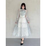 トワルドジュイボウタイウエストリブワンピース | MERCURYDUO | 詳細画像34