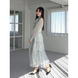 トワルドジュイボウタイウエストリブワンピース | MERCURYDUO | 詳細画像35