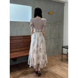 ブーケ花柄ニットドッキングワンピース | MERCURYDUO | 詳細画像17 