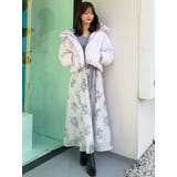 ブーケ花柄ニットドッキングワンピース | MERCURYDUO | 詳細画像38 