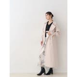 ブーケ花柄ニットドッキングワンピース | MERCURYDUO | 詳細画像8 