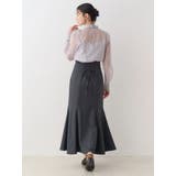 オーガンジービッグボウタイブラウス | MERCURYDUO | 詳細画像14 