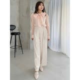 オーガンジービッグボウタイブラウス | MERCURYDUO | 詳細画像22 