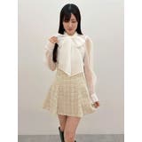 オーガンジービッグボウタイブラウス | MERCURYDUO | 詳細画像27 