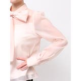 オーガンジービッグボウタイブラウス | MERCURYDUO | 詳細画像40 