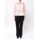 オーガンジービッグボウタイブラウス | MERCURYDUO | 詳細画像43 