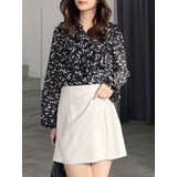 ダブルラッフルバイカラーパイピングブラウス | MERCURYDUO | 詳細画像10 