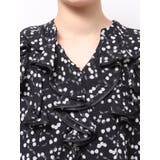 ダブルラッフルバイカラーパイピングブラウス | MERCURYDUO | 詳細画像31 