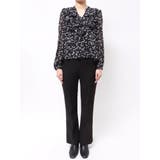 ダブルラッフルバイカラーパイピングブラウス | MERCURYDUO | 詳細画像36 