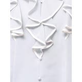 ダブルラッフルバイカラーパイピングブラウス | MERCURYDUO | 詳細画像37 