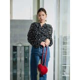 ダブルラッフルバイカラーパイピングブラウス | MERCURYDUO | 詳細画像6 