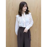 シフォンロングスリーブラッフルブラウス | MERCURYDUO | 詳細画像20 