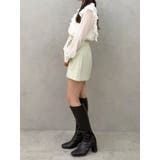 シフォンロングスリーブラッフルブラウス | MERCURYDUO | 詳細画像26 