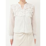 シフォンロングスリーブラッフルブラウス | MERCURYDUO | 詳細画像38 