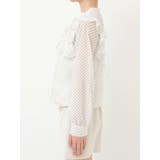 シフォンロングスリーブラッフルブラウス | MERCURYDUO | 詳細画像39 