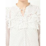 シフォンロングスリーブラッフルブラウス | MERCURYDUO | 詳細画像41 