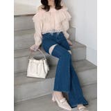 オフショルラッフルブラウス | MERCURYDUO | 詳細画像13 