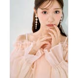 オフショルラッフルブラウス | MERCURYDUO | 詳細画像3 