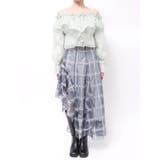 オフショルラッフルブラウス | MERCURYDUO | 詳細画像30 