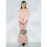 オフショルラッフルブラウス | MERCURYDUO | 詳細画像4 