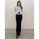 レーストリミングカットアウトデニムパンツ | MERCURYDUO | 詳細画像13 