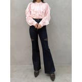 レーストリミングカットアウトデニムパンツ | MERCURYDUO | 詳細画像26 