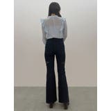 レーストリミングカットアウトデニムパンツ | MERCURYDUO | 詳細画像33 