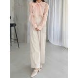 【セットアップ着用可】サイドベルトストレートパンツ | MERCURYDUO | 詳細画像10 