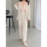 【セットアップ着用可】サイドベルトストレートパンツ | MERCURYDUO | 詳細画像12 