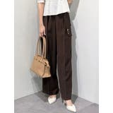 【セットアップ着用可】サイドベルトストレートパンツ | MERCURYDUO | 詳細画像13 