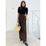 【セットアップ着用可】サイドベルトストレートパンツ | MERCURYDUO | 詳細画像23 