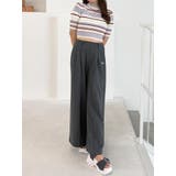 【FILA別注】裏毛センターシームパンツ | MERCURYDUO | 詳細画像9 