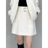 ウールベルテッドミニスカート | MERCURYDUO | 詳細画像1 