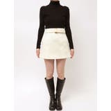 ウールベルテッドミニスカート | MERCURYDUO | 詳細画像16 