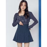 【セットアップ着用可】バックZIPミニスカパン | MERCURYDUO | 詳細画像18