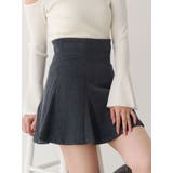 【セットアップ着用可】バックZIPミニスカパン | MERCURYDUO | 詳細画像2