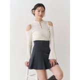 【セットアップ着用可】バックZIPミニスカパン | MERCURYDUO | 詳細画像24