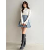 【セットアップ着用可】バックZIPミニスカパン | MERCURYDUO | 詳細画像46