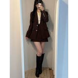 【セットアップ着用可】ドレープミニスカート | MERCURYDUO | 詳細画像22 