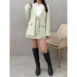 【セットアップ着用可】ドレープミニスカート | MERCURYDUO | 詳細画像24 