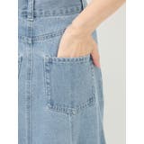 デニムイレギュラーヘムフレアスカート | MERCURYDUO | 詳細画像10