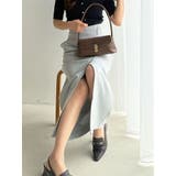 アシメZIPナロースカート | MERCURYDUO | 詳細画像4 